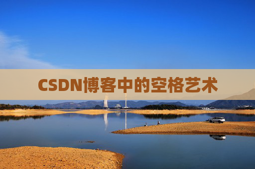 CSDN博客中的空格艺术